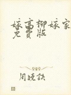 嫁高柳嫁家动漫免费版