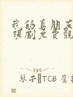 我的真朋友 电视剧免费观看