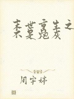 末世重生之我可不是炮灰