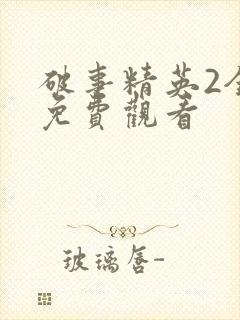 破事精英2全集免费观看封面