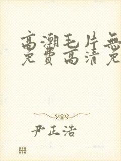 高潮毛片无遮挡免费高清免费