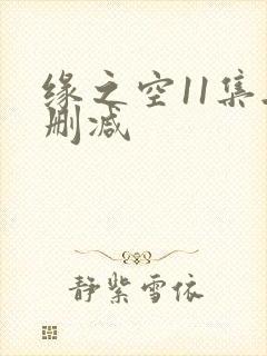 缘之空11集无删减