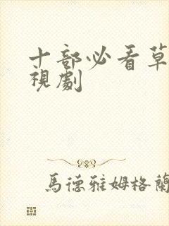 十部必看草原电视剧