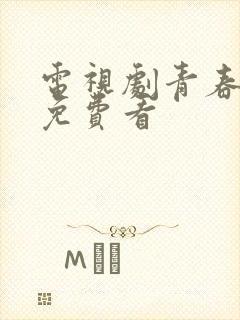 电视剧青春无季免费看封面