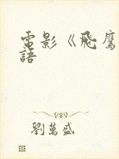 电影《飞鹰》国语