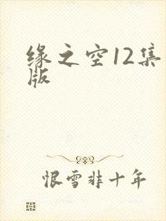 缘之空12集原版