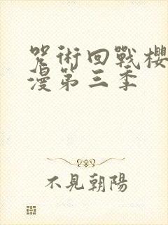 咒术回战樱花动漫第三季