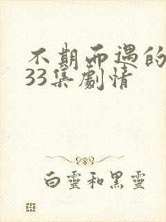不期而遇的生活33集剧情封面