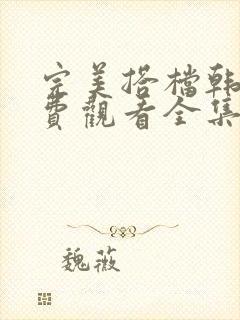 完美搭档韩剧免费观看全集在线观看