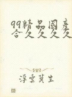 99精品国产综合久久久久