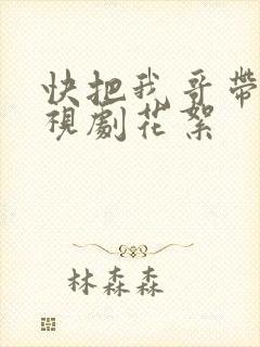 快把我哥带走电视剧花絮封面