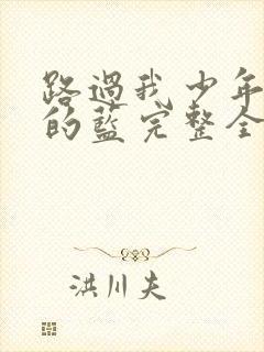 路过我少年时光的蓝完整全集