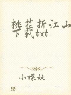 桃花折江山免费下载txt封面