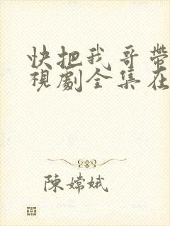 快把我哥带走电视剧全集在线观看