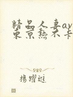 精品人妻av区东京热不卡