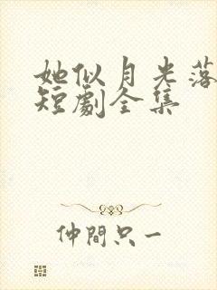 她似月光落我心短剧全集封面