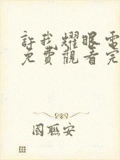 许我耀眼电视剧免费观看完整版