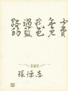 路过我年少时光的蓝色免费观看