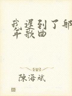 我迟到了那么多年歌曲