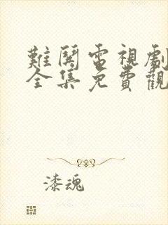 难哄电视剧24全集免费观看封面