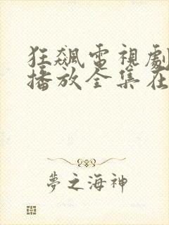 狂飙电视剧免费播放全集在线观看封面