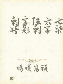 刺客伍六七中的暗影刺客柒