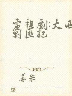 电视剧:大西南剿匪记