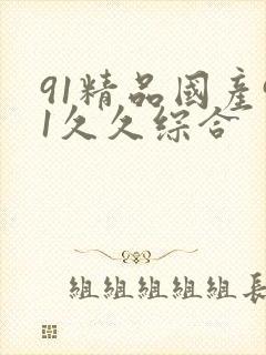 91精品国产91久久综合封面