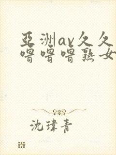 亚洲av久久久噜噜噜熟女软件