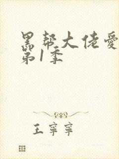 黑帮大佬爱上我第1季