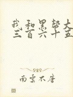 我和黑帮大佬的三百六十五天2