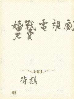 婚战电视剧全集免费