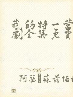 我的特一营电视剧全集免费播放
