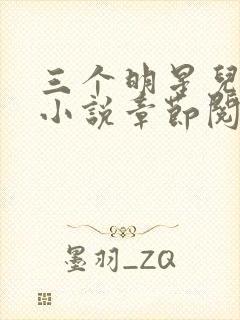 三个明星儿媳妇小说章节阅读免费全文