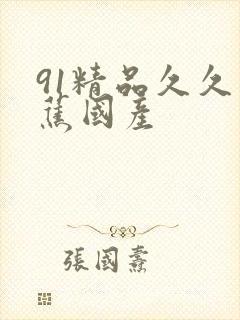 91精品久久香蕉国产