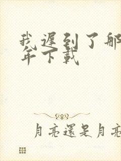 我迟到了那么多年下载