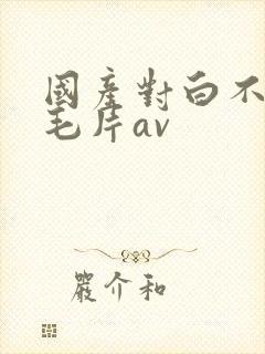 国产对白不带套毛片av