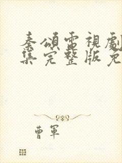 秦颂电视剧40集完整版免费观看