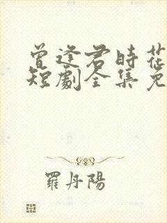曾逢君时花照眼短剧全集免费