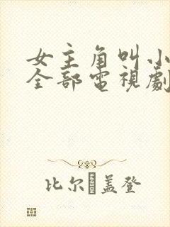 女主角叫小雅的全部电视剧
