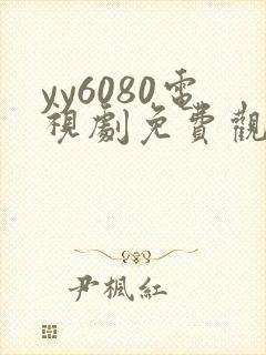 yy6080电视剧免费观看