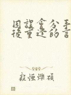 因误会分手多年后重逢的言情小说封面