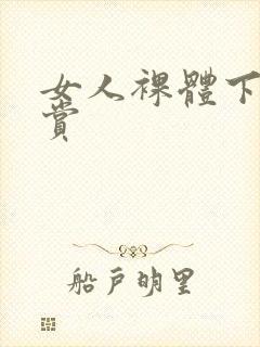 女人裸体下身欣赏封面