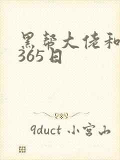 黑帮大佬和我第365日