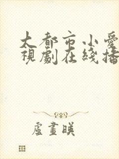 大都市小爱情电视剧在线播放