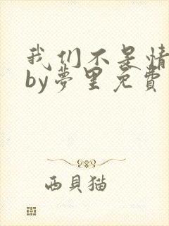 我们不是情敌吗by梦里免费阅读