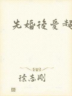 先婚后爱超甜文