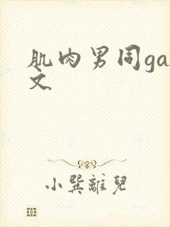 肌肉男同gay文封面