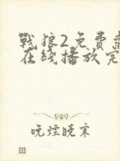 战狼2免费观看在线播放完整版