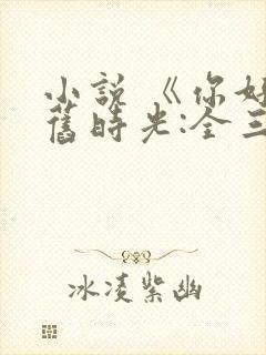 小说 《你好,旧时光:全三册》